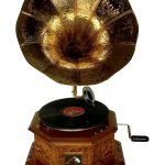 Gramophone 8 Corner Carving